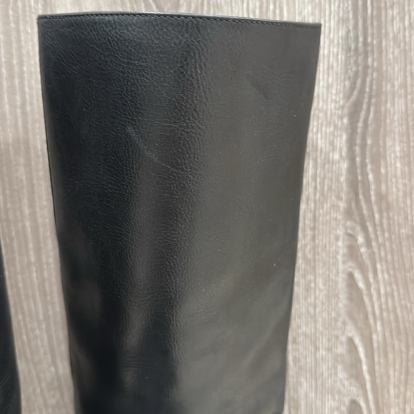 Chanel calf leather boots with cc logo in the back size 40 - Picture 6 of 7